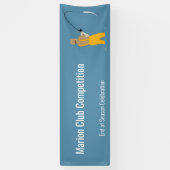 魚釣り 横断幕 (縦)