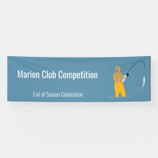 魚釣り 横断幕 (横)