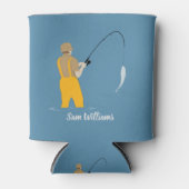 魚釣り 缶クーラー (正面)