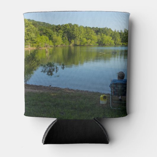 魚釣り 缶クーラー (正面)