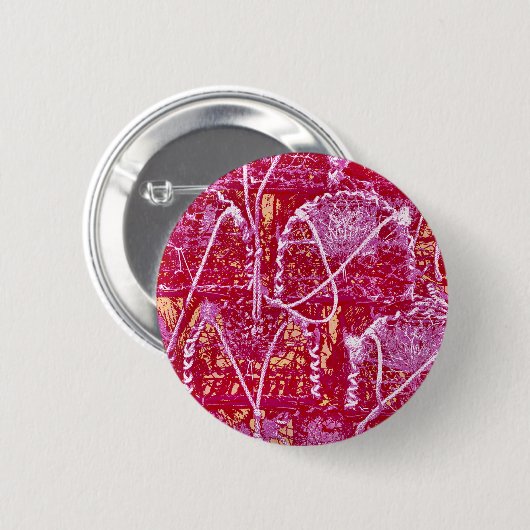 魚釣り 缶バッジ (正面&裏面)