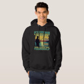 魚釣り:自然と自分自身で平和を実現 パーカ (正面フル)