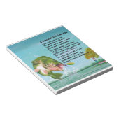 魚釣り – 詩のおじいちゃん ノートパッド (アングル)