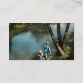 魚釣り- God Fishin' - 1940 名刺 (裏面)