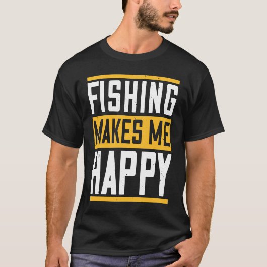 魚釣り Tシャツ (正面)