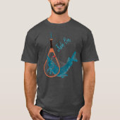 魚釣り Tシャツ (正面)