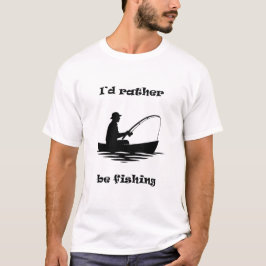 魚釣り Tシャツ