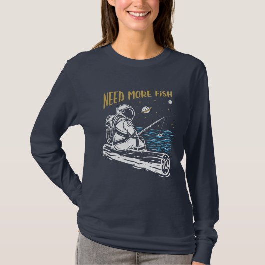 魚釣り Tシャツ (正面)