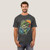 魚釣り Tシャツ (正面フル)