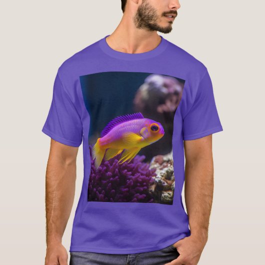魚釣り Tシャツ (正面)