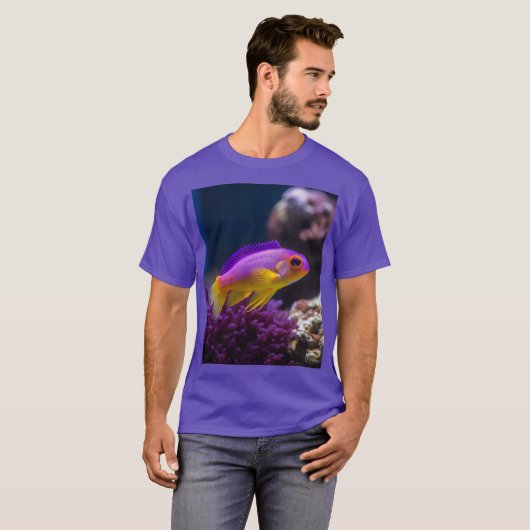 魚釣り Tシャツ (正面フル)