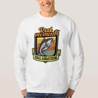 魚釣り Tシャツ