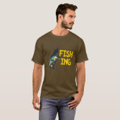 魚釣り Tシャツ (正面フル)