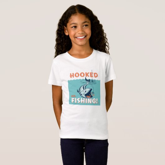 魚釣り Tシャツ (正面フル)