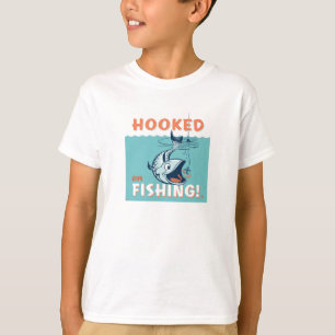 魚釣り Tシャツ