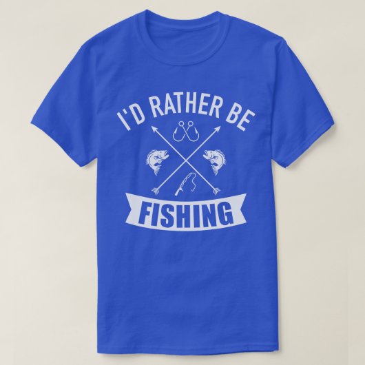 魚釣り Tシャツ (デザイン正面)