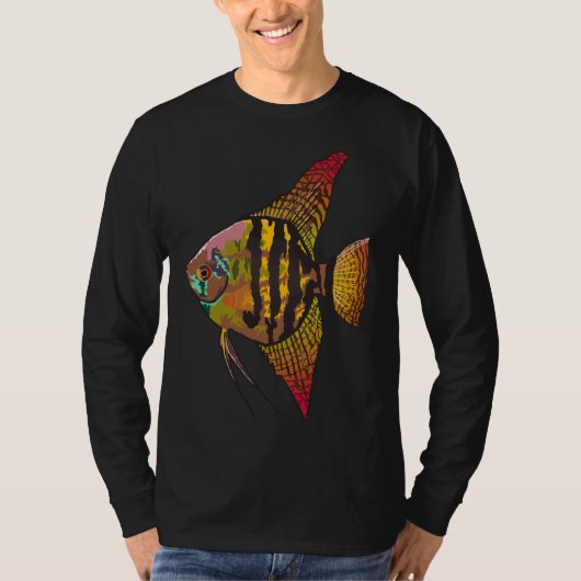 魚釣り Tシャツ (正面)