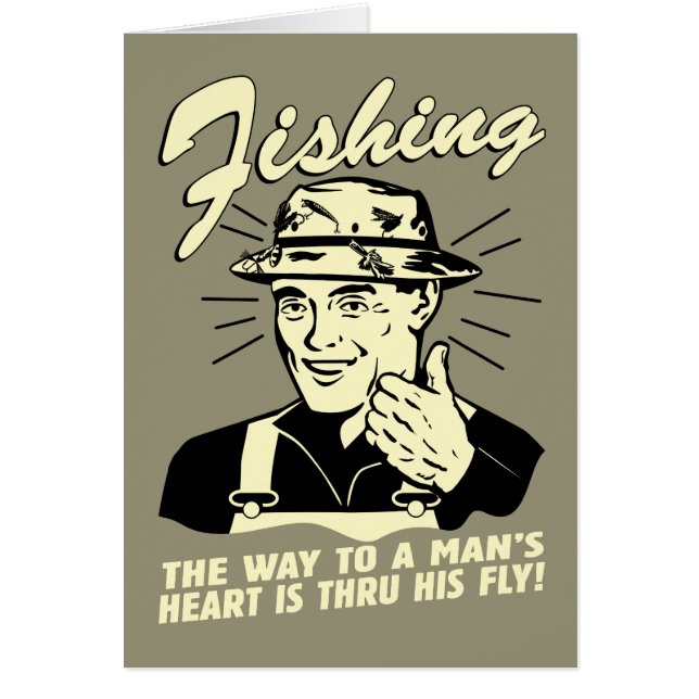 魚釣り: Thru His Fly (正面)