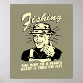 魚釣り: Thru His Fly ポスター (正面)