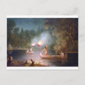 魚釣り:Torchlight。 ポストカード (正面)