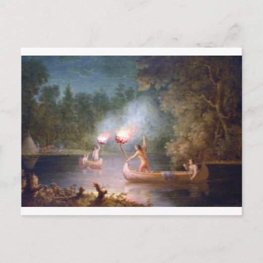 魚釣り:Torchlight。 ポストカード (正面)