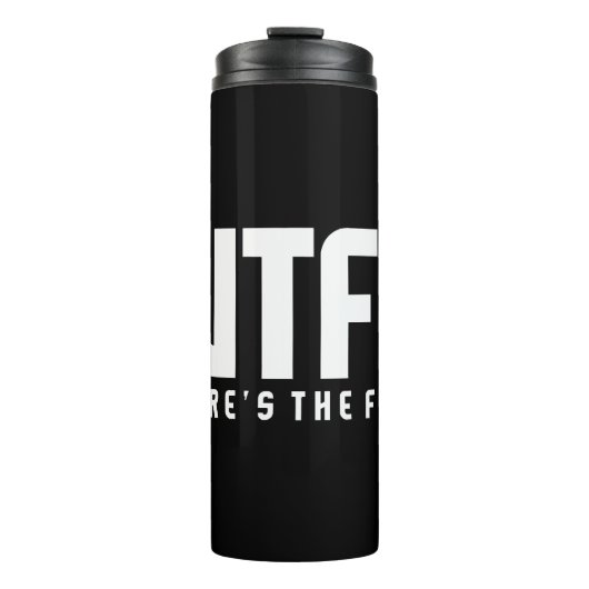 魚釣り- wtf where is fish タンブラー (正面)