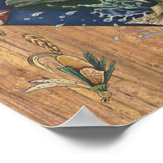 魚釣り- Your Retreat Poster - SRF ポスター (角)