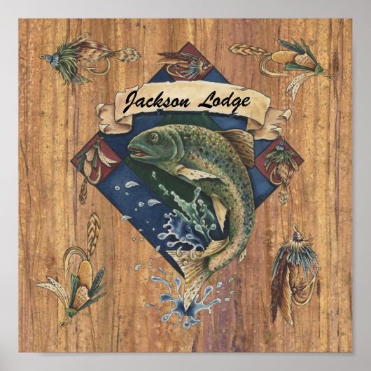 魚釣り- Your Retreat Poster - SRF ポスター (正面)