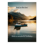 魚釣りfrom a boat誕生日 (正面)