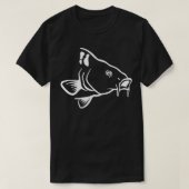 魚釣りp 1 tシャツ (デザイン正面)
