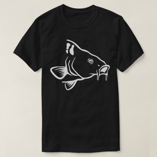 魚釣りp 1 tシャツ (デザイン正面)