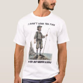 魚釣りTシャツ Tシャツ (正面)