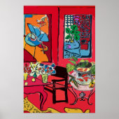 魚鉢テーブル ポスター (正面)