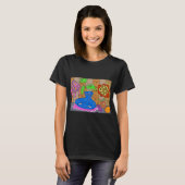 魚鉢花瓶 Tシャツ (正面フル)