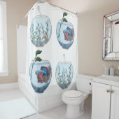 魚鉢 シャワーカーテン (インサイチュ)