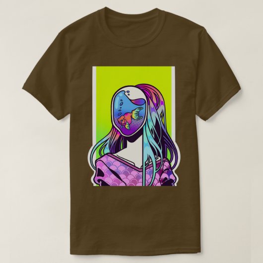 魚鉢 Tシャツ (デザイン正面)