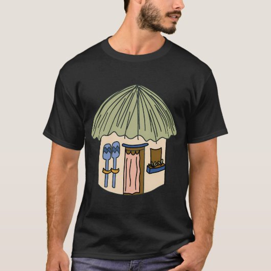 魚鉢 Tシャツ (正面)
