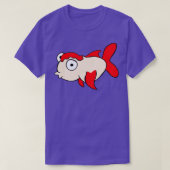 魚間抜け Tシャツ (デザイン正面)