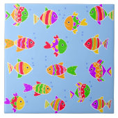 魚陶瓦 タイル (正面)