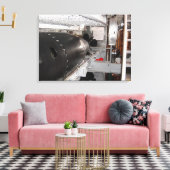 魚雷の部屋駅 キャンバスプリント (インサイチュ (リビング))