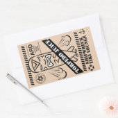 魚雷ジュースシール 長方形シール (封筒)