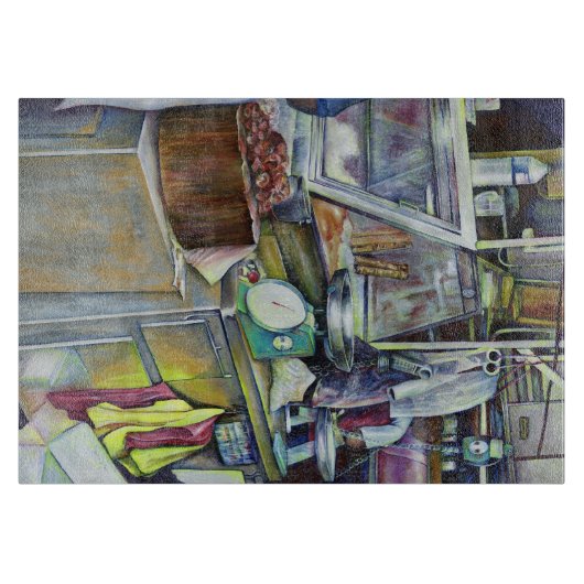 魚頭カレーは？シンガポール カッティングボード (正面)