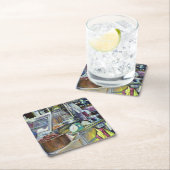 魚頭カレーは？シンガポール スクエアペーパーコースター (インサイチュ)