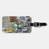 魚頭カレーは?シンガポール ラゲッジタグ (正面横)