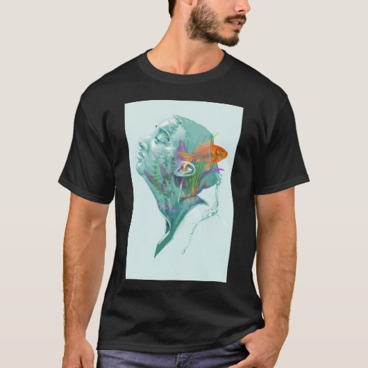 魚頭 Tシャツ (正面)