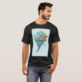 魚頭 Tシャツ (正面フル)