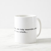 魚類のコーヒー・マグのユーモア コーヒーマグカップ (正面右)