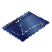 魚類のパーソナライズなノート ノートブック (左側)