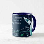 魚類のマグの土星 マグカップ (正面右)