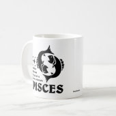 魚類のマグ コーヒーマグカップ (正面左)